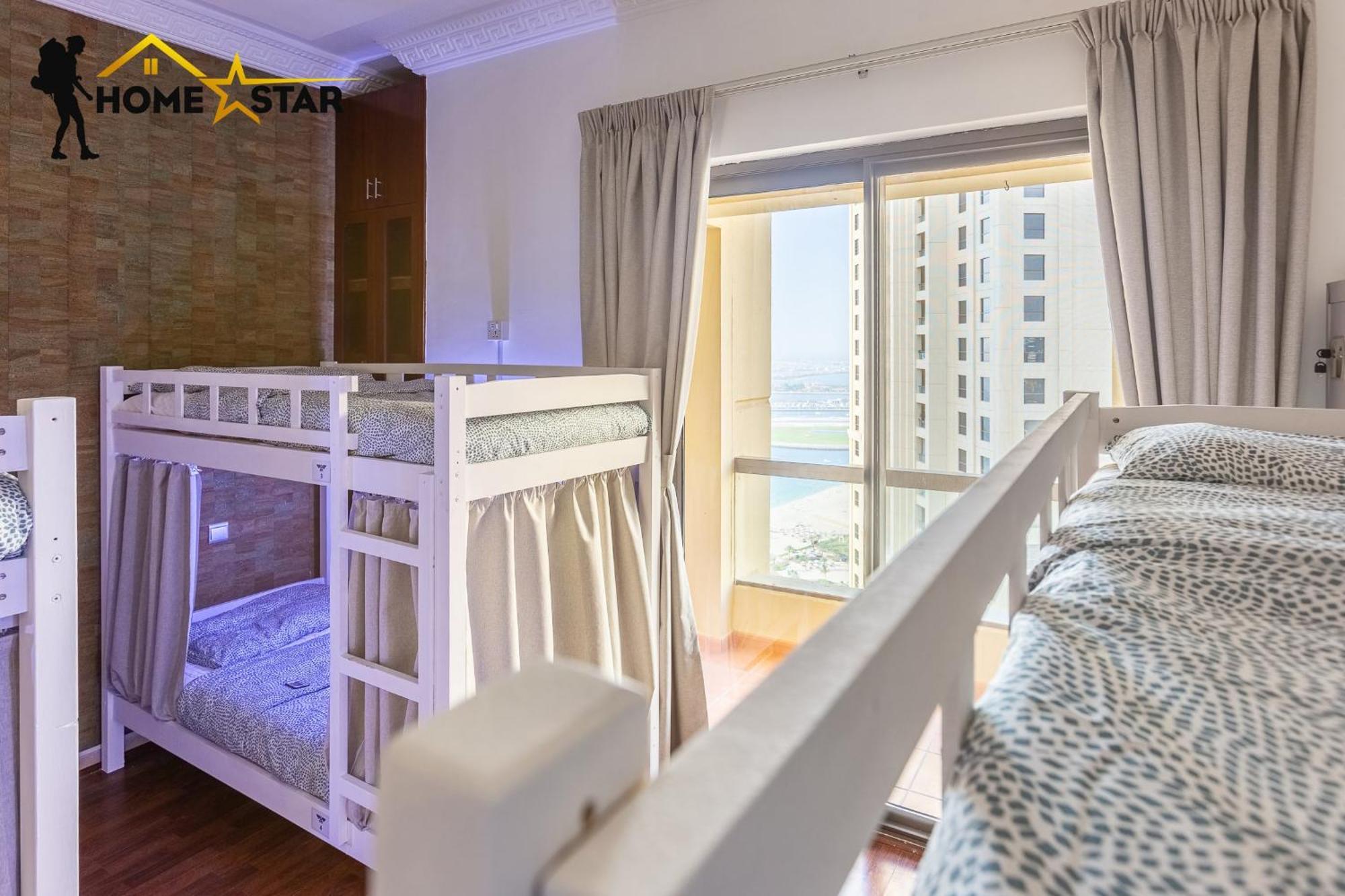 Homestar Deluxe Jbr Meditation & Wellness Hostel Dubai Exterior foto